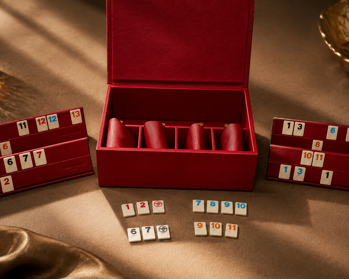 The Luxury Tile Rummy Set